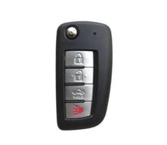 Chave Canivete Nissan Para Livina Tida Sentra 4 Botões