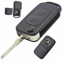 Chave Canivete Oca Capa Controle 2 Botões Para Classe A 160 190 Plástico Abs