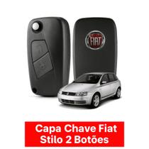 Chave Canivete Oco Fiat Stilo Punto Idea Linea 2 Botões Chave Canivete Oco Fiat Stilo Punto Idea Linea 2 Botões