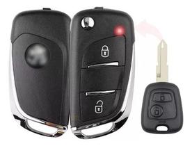 Chave Canivete Peugeot 206 207 Hoggar Completa