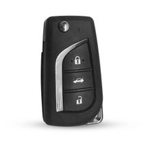Chave Canivete Toyota 3 Botões Alarme Pósitron Inteligente