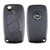 Chave Capa Canivete Fiat Linea Punto 3 Botões Oca Carcaça Chave Capa Canivete Fiat Linea Punto 3 Botões Oca Carcaça