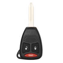 Chave Carcaça Oca 2+1 Botões Chrysler Jeep Dodge