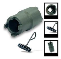 Chave Castelo Dupla + Trava Centrífugo Cg Titan 125 150 Bros