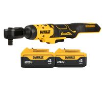 Chave catraca 1/2 20v max dcf512b-b3 + 2 bat 4ah compacta dewalt