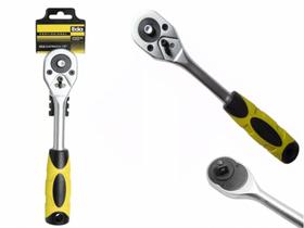 Chave catraca 1/4 c.v. cb emborrachado 24 dentes eda 9dz 012205