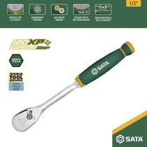 Chave catraca flexível 1/2 120 dentes comfort grip st13974g sata