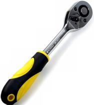 Chave Catraca para Soquete 1/2 Cabo Emborrachado Reversível