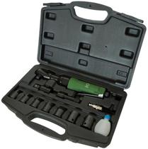 Chave Catraca Pneumática Potente Pnw120208 + 07 Soquetes Chave Catraca Pneumática Potente Pnw120208 + 07 Soquetes