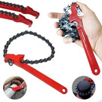 Chave Cinta Corrente Universal Filtro Óleo Troca Tira Saca Carro Piscina Manutenção - ChaveUniversal