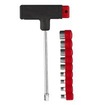Chave com Cabo T + 9 Soquetes - 7GI - EXCELLENT