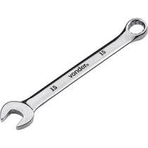 Chave Combinada 15 Mm, Aço Cromo Vanádio, Reta Cromada, Vonder