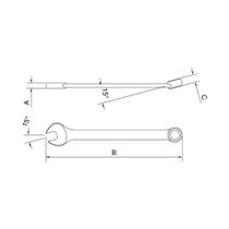 Chave combinada 15 mm
