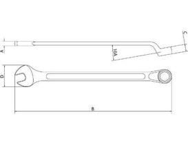 Chave Combinada 15mm Top Tramontina 42246115