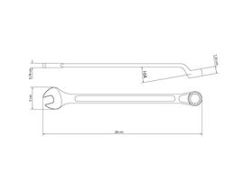 Chave Combinada 22mm - Tramontina