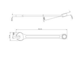 Chave Combinada 23mm - Tramontina Chave Combinada 23mm - Tramontina