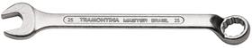 Chave Combinada 25 mm com Pescoço Tramontina com Corpo Forjado em Aço Especial Cromado