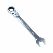 Chave Combinada Articulada Com Catraca 17MM Profissional CRV Corneta