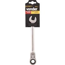 Chave combinada c/ catraca articulada 10mm vanád. Vonder