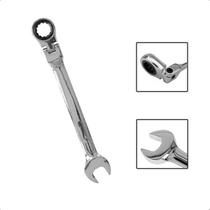 Chave Combinada Catraca Cabeça Articulada 10mm Cromo Vanádio