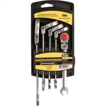 Chave Combinada Catracada Eda Cabeca Movel Com 05 Pecas 9Ny Chave Combinada Catracada Eda Cabeca Movel Com 05 Pecas 9Ny