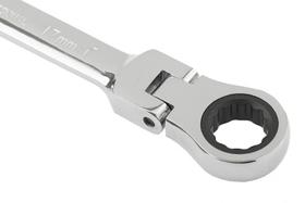 Chave combinada com catraca, reversivel, cabeca movel, cromo vanadio, 17mm, 1pc // mtx Chave combinada com catraca, reversivel, cabeca movel, cromo vanadio, 17mm, 1pc // mtx