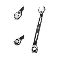 Chave Combinada De Catraca Dupla Função 6-22mm, Chave Universal Métrica Antiderrapante, Ferramenta