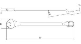 Chave Combinada Estrela Boca 24mm Top Tramontina 42246124