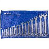 Chave Combinada Excellent 6A32Mm 16 Pecas 1Wu Chave Combinada Excellent 6A32Mm 16 Pecas 1Wu