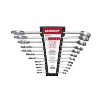 Chave Combinada Gedore Red 6A22 14B Kit Com 12Pecas 3365197 Chave Combinada Gedore Red 6A22 14B Kit Com 12Pecas 3365197