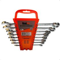 Chave combinada (jg) 8 a 19 (8pçs) bestfer bfh1054 Chave combinada (jg) 8 a 19 (8pçs) bestfer bfh1054
