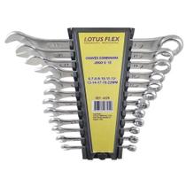 Chave Combinada Jogo 12 Pçs 6-14, 17, 19 E 22Mm Flex Lotus Chave Combinada Jogo 12 Pçs 6-14, 17, 19 E 22Mm Flex Lotus