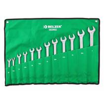 Chave combinada jogo 3/8 a 1 poleg. 12 peças - 302902br - belzer
