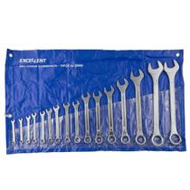 Chave Combinada Jogo 6 A 32 Mm Kit C/ 16 Peças