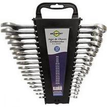 Chave Combinada Jogo Brasfort 6 A 22Mm Com 12 Pecas - 6034 Chave Combinada Jogo Brasfort 6 A 22Mm Com 12 Pecas - 6034