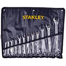 Chave Combinada JOGO de 6 a 22 MM com 12 Peças STMT80932-840 STANLEY