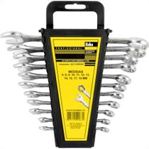 Chave Combinada Jogo Eda 6 A 19Mm Cromo Vanadio Com 11 Pecas - 8Tn