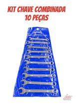 Chave combinada jogo excellent 10pçs / 6 - 17 Chave combinada jogo excellent 10pçs / 6 - 17