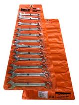 Chave Combinada PRO Jogo com 12 - 6-22mm Drop Forged Mais Resistente