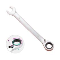 Chave Combinada Reversível De 72 Dentes Com Catraca, Chave De Boca Métrica CRV Resistente À Corrosão Chave Combinada Reversível De 72 Dentes Com Catraca, Chave De Boca Métrica CRV Resistente À Corrosão