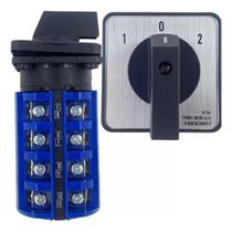 Chave Comutadora Rotativa 4 Polos 63A 3 Posições