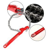 Chave Corrente Universal 12 Polegadas Para Filtro De Óleo - FBG Chave Corrente Universal 12 Polegadas Para Filtro De Óleo - FBG