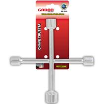 Chave Cruz 4 Bocas Cruzeta 10 12 14 17mm Sextavado Universal