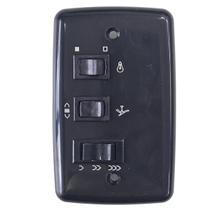 Chave De 3 Velocidades Com Capacitor 10uf 46uf Ventilador De Teto Rima Preto