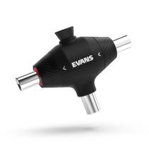 Chave de Afinação Bateria Pull Cord DAPCK Sistema Retrátil Preta Evans Chave de Afinação Bateria Pull Cord DAPCK Sistema Retrátil Preta Evans