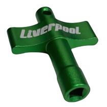 Chave de afinacao liverpool aluminio verde