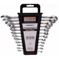 Chave de Aperto 12 pcs Chave Combinada 6 a 22mm Boca Estrela Chave de Aperto 12 pcs Chave Combinada 6 a 22mm Boca Estrela