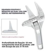 Chave de Banheiro Ajustável AIRAJ 5602 - Multifuncional para Remoção de Porca de Tubo