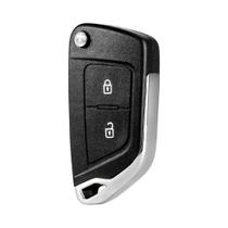Chave De Carro Modificada KEYYOU Com 2 Botões Para Citroen C2 C4 C6 Peugeot 107 207 307 407 306 308