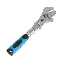 Chave De Catraca Ajustável De 10 Polegadas 5 Em 1 Chave De Torque Manual Dobrável De 180 Graus